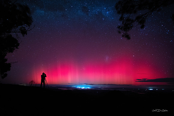Aurora Australis Narrabri - A rare Event
