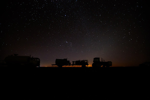 Sleeping Tractor