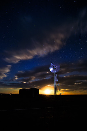 Hay Plain Windmill