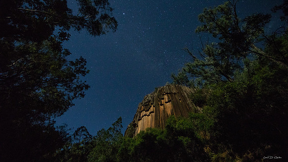 Sawn Rocks at night 2 signed
