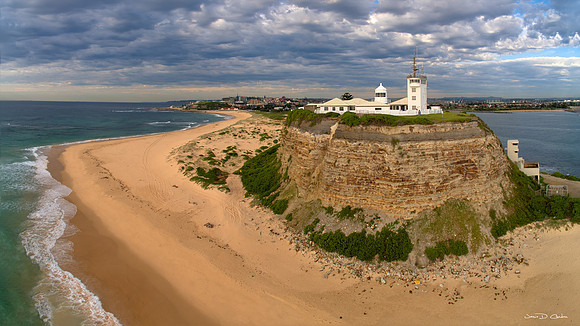 Nobby's Lighthouse Signed